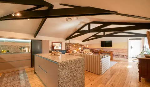 Timber & Tide living area