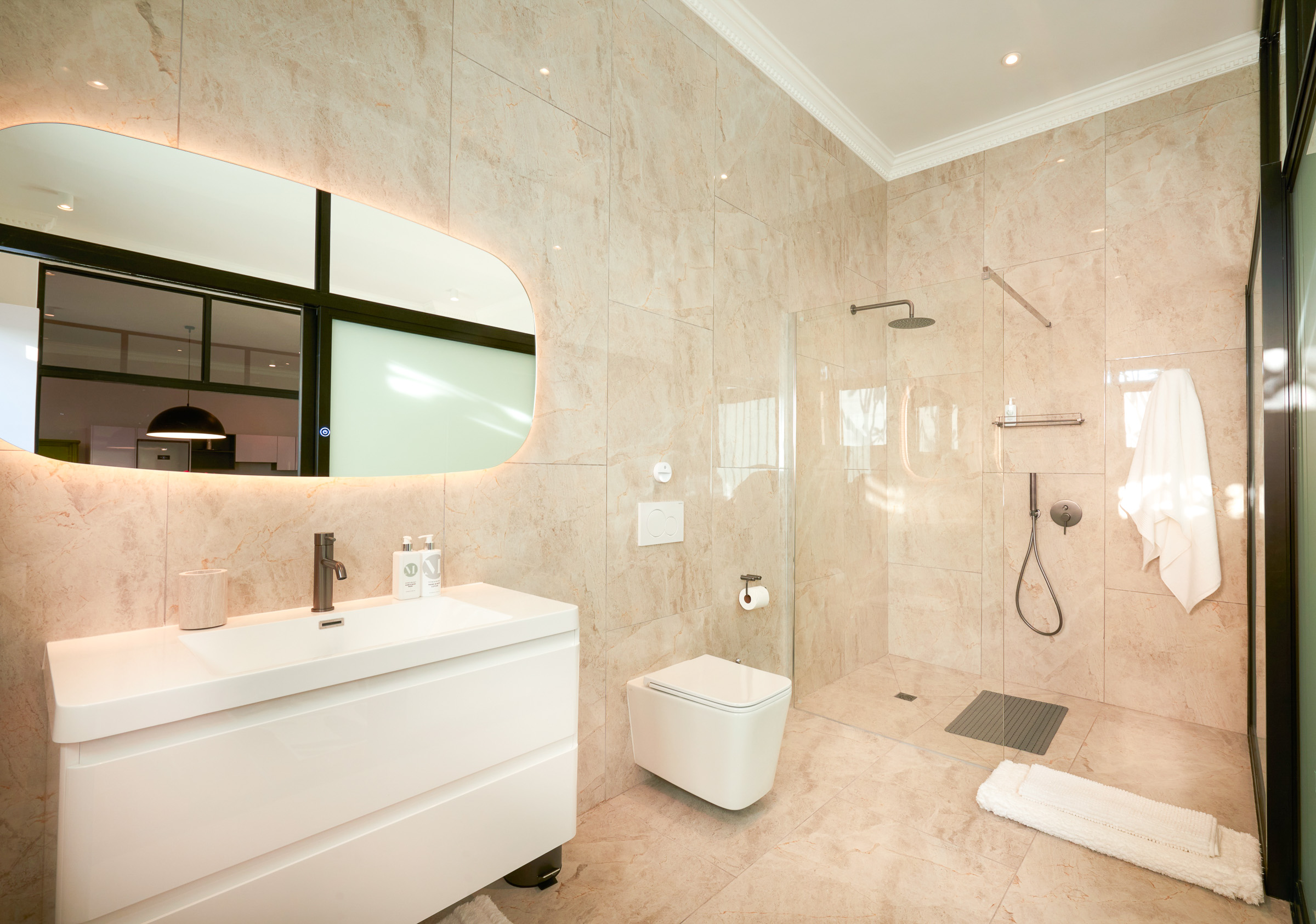 Kaleidoscope bathroom