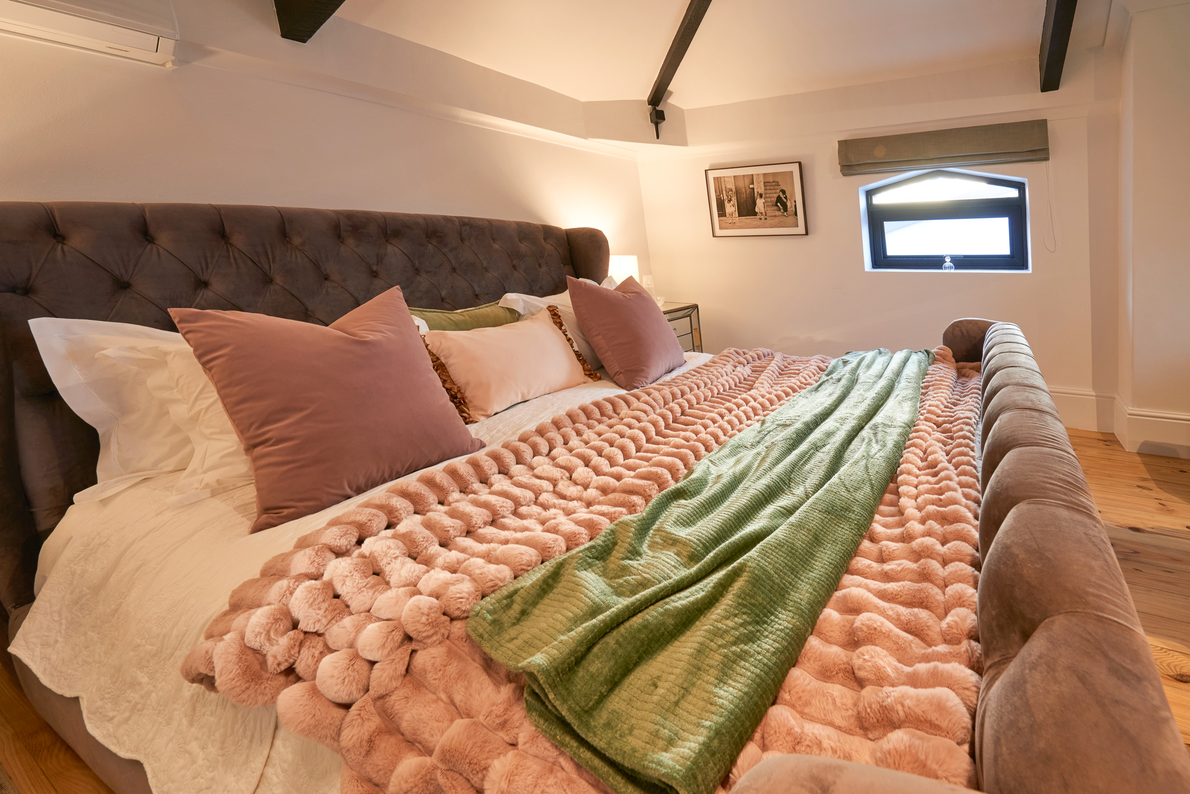 The Sage living area, with the harbour view