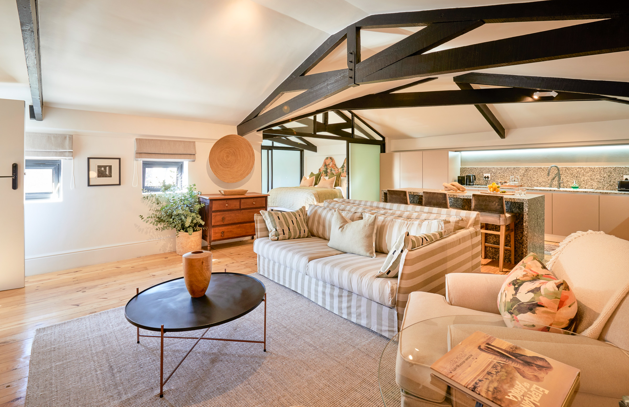 Timber & Tide living area